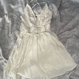 Beachy Boho Cream Romper